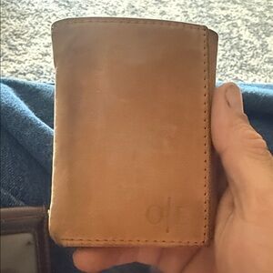 Tan Leather Wallet